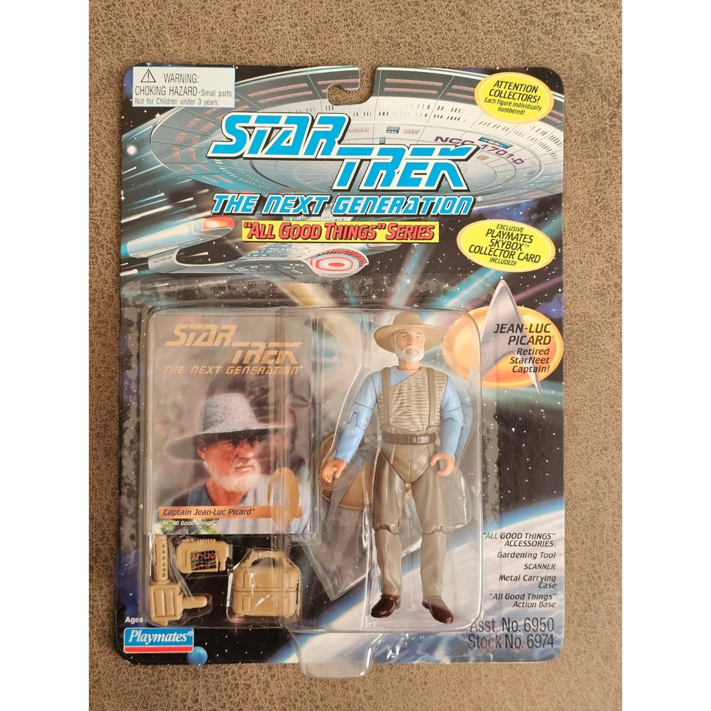 Star Trek Next Generation All Good Things Playmates 6950 6974 Action Figure NEW‎